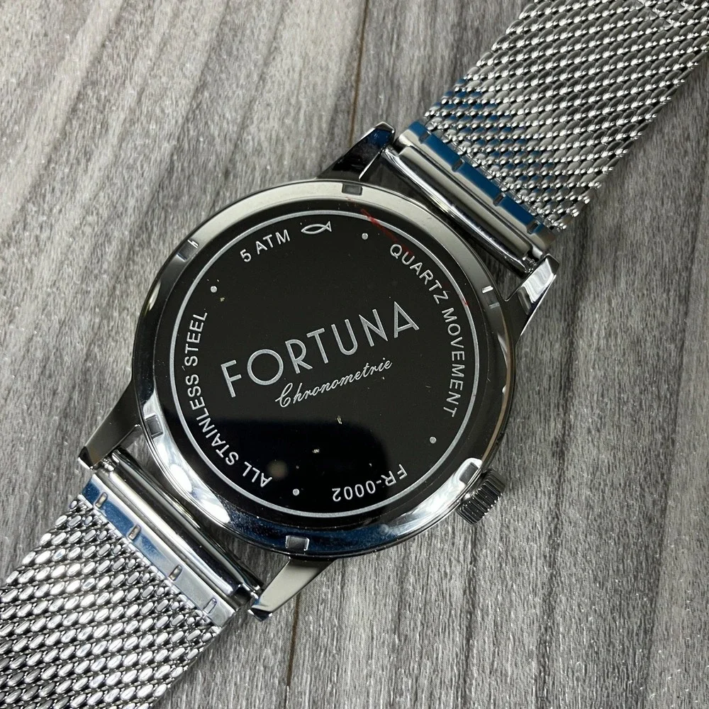 New Fortuna Lincoln‎ Small Second FR-0002-33 43mm With TMI-VH60 Quartz Movement